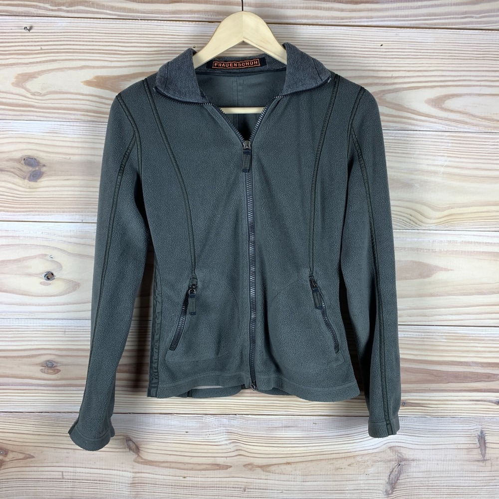 FRAUENSCHUH Sweater Jacket Womens 0 Full Zip Limited‎ Edition Handcrafted Europe